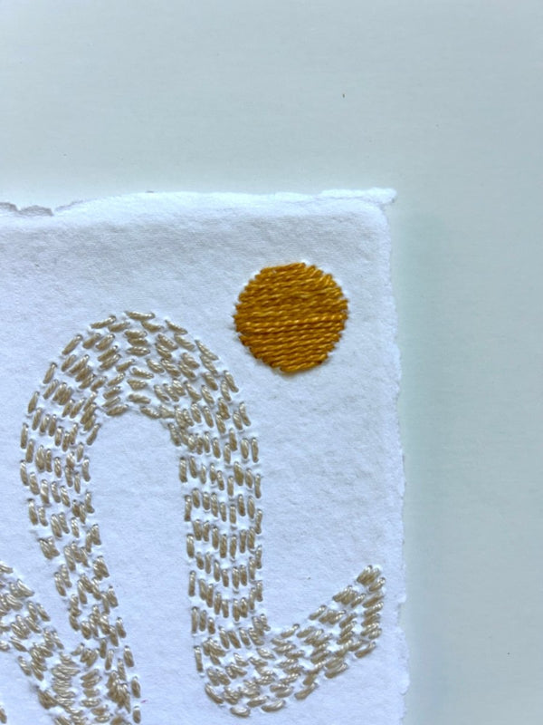 Golden Moon II | 5.25" h x 7.25" w - Liza Pruitt