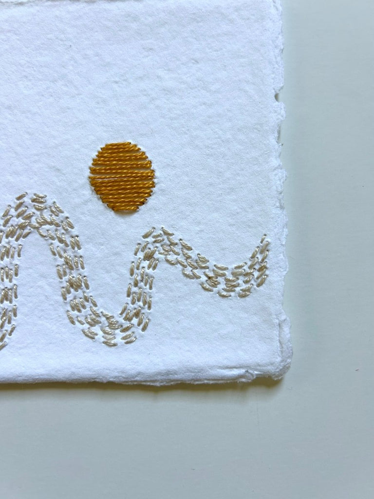 Golden Moon III | 5.25" h x 7.25" w - Liza Pruitt