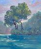 Goldern Glide | 24" h x 20" w - Liza Pruitt