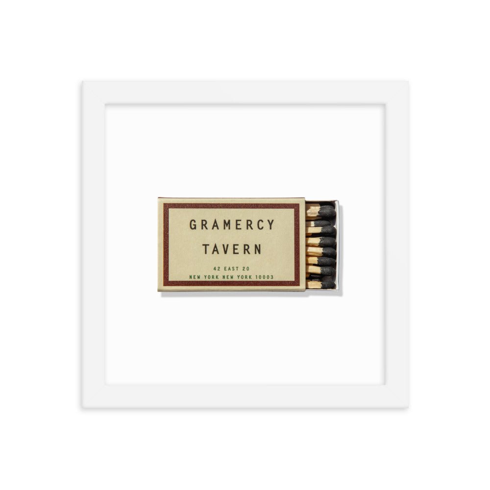 Gramercy Tavern Framed Print - Liza Pruitt