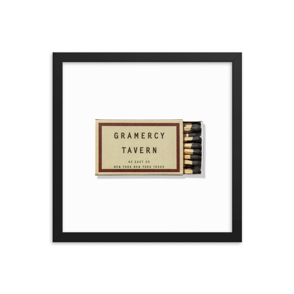 Gramercy Tavern Framed Print - Liza Pruitt