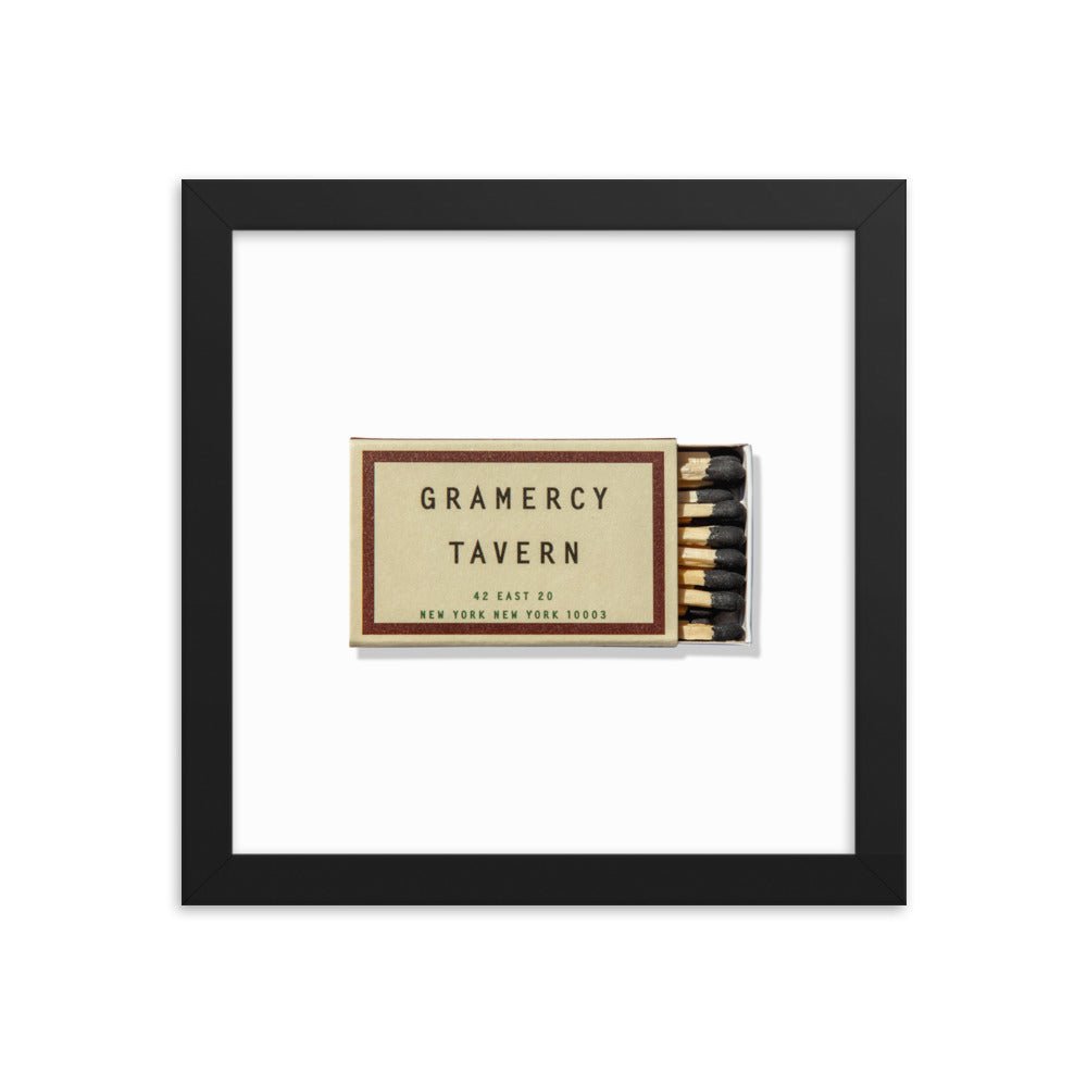 Gramercy Tavern Framed Print - Liza Pruitt