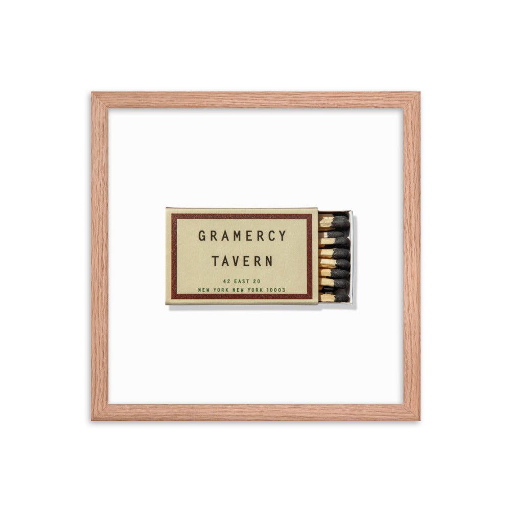 Gramercy Tavern Framed Print - Liza Pruitt