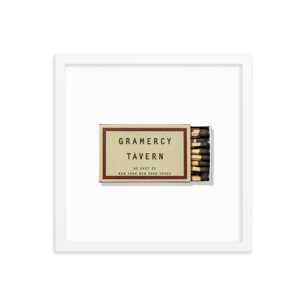 Gramercy Tavern Framed Print - Liza Pruitt