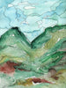 Green Alps - Open Edition Canvas Print - Liza Pruitt