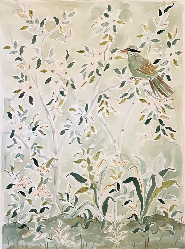 Green Canopies No. 1, Original 22x30 - Liza Pruitt
