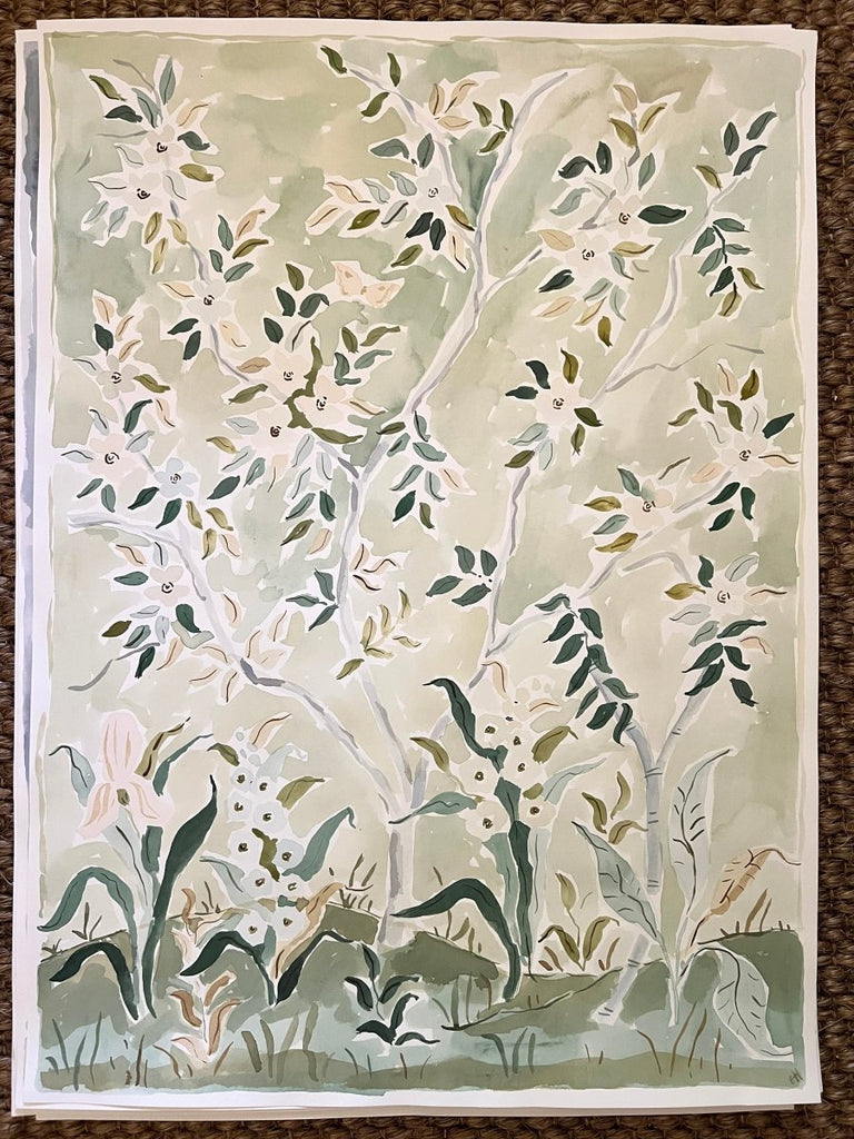Green Canopies No. 2, Original 22x30 - Liza Pruitt
