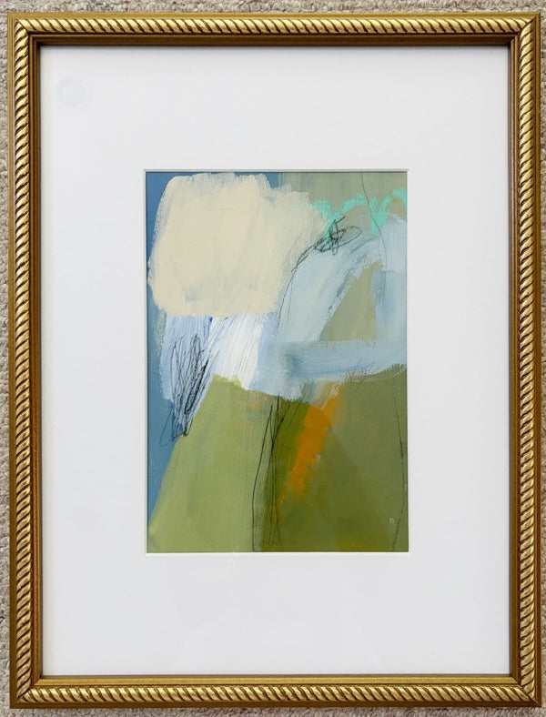 Green Dunes | 16" h x 12" w | Framed - Liza Pruitt