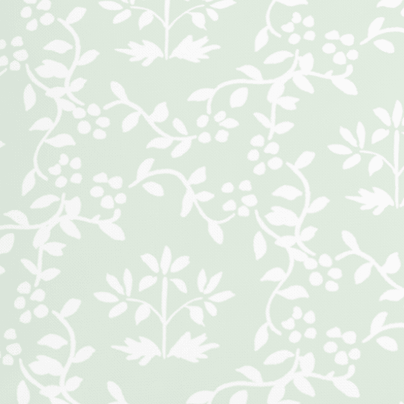 Green Floral Pillow in Primrose - Liza Pruitt