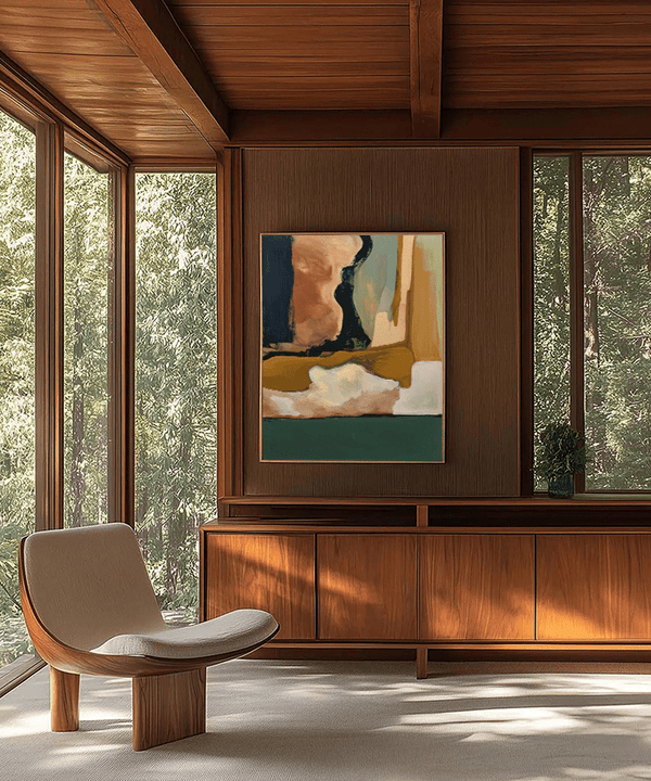 Green Pastures Pink Clouds by Seb Moran - Liza Pruitt