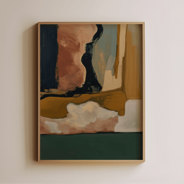 Green Pastures Pink Clouds by Seb Moran - Liza Pruitt