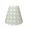 Green Rattan Sconce Shade in Sally - Liza Pruitt