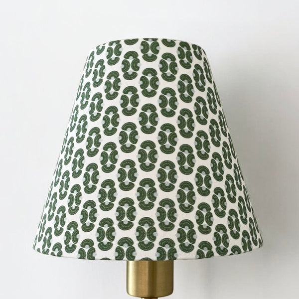 Green Sconce Lamp Shade in Armada - Liza Pruitt