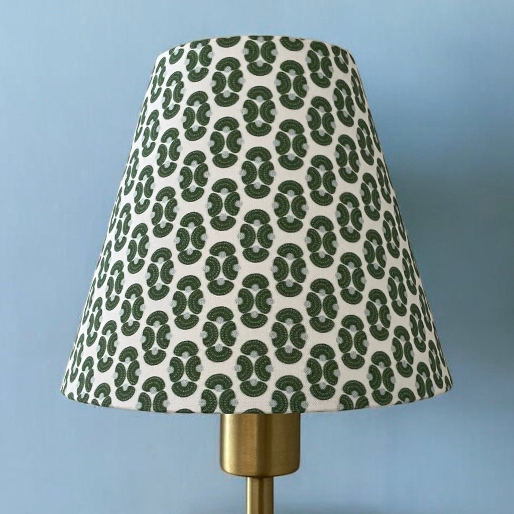 Green Sconce Lamp Shade in Armada - Liza Pruitt