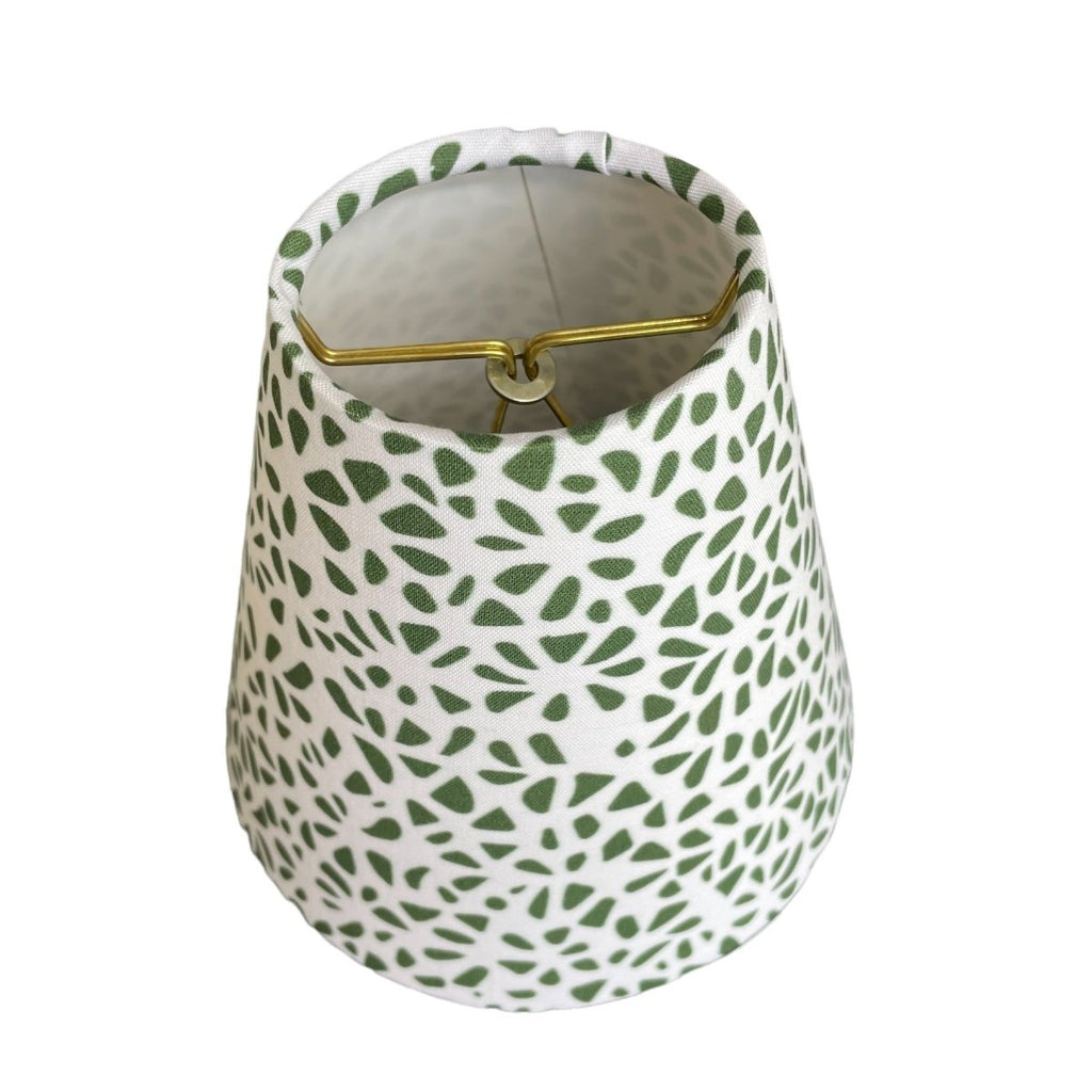 Green Sconce Shade in Petal Party - Liza Pruitt