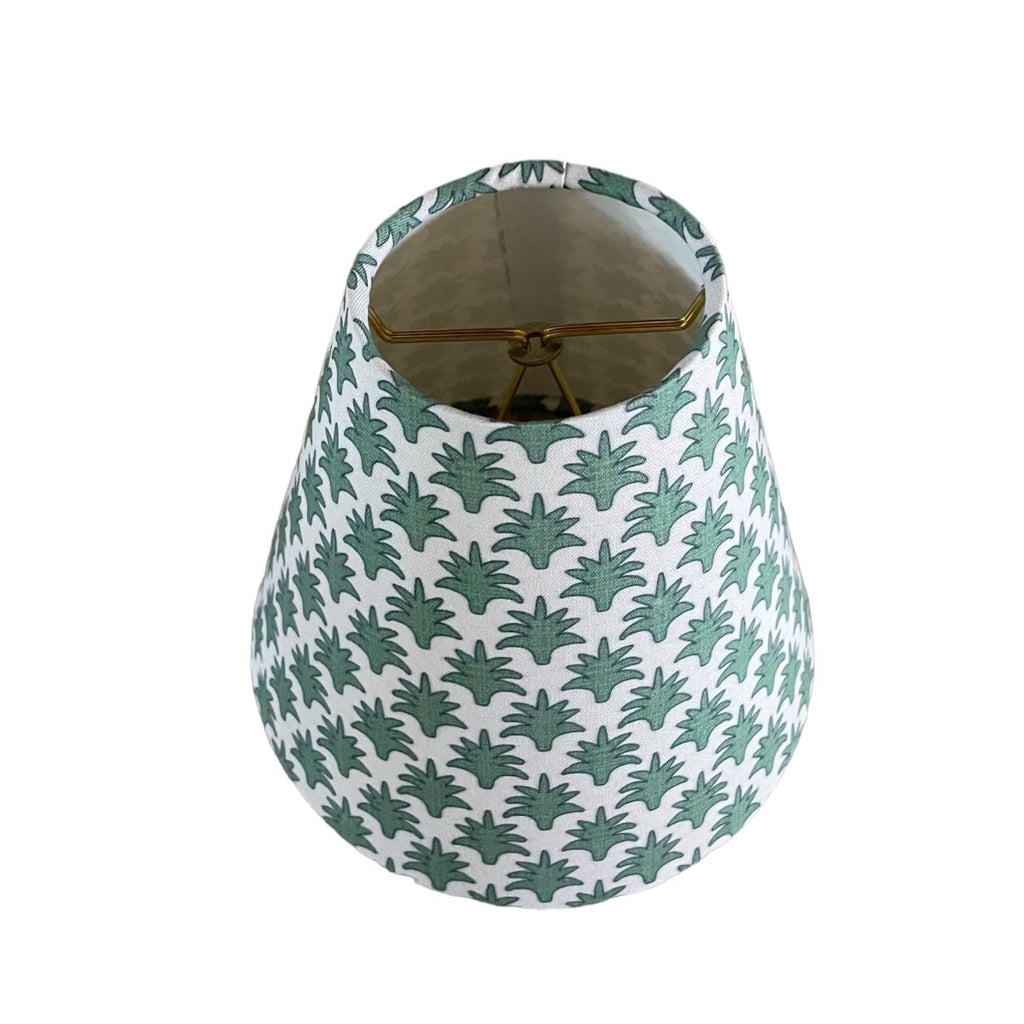 Green Sconce Shade in Whitney - Liza Pruitt