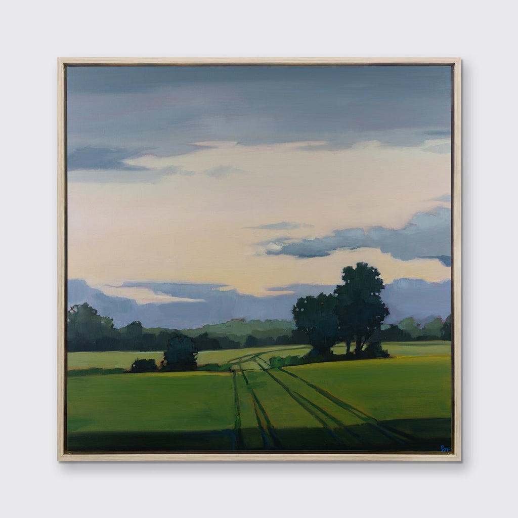 Green Track - Open Edition Canvas Print - Liza Pruitt
