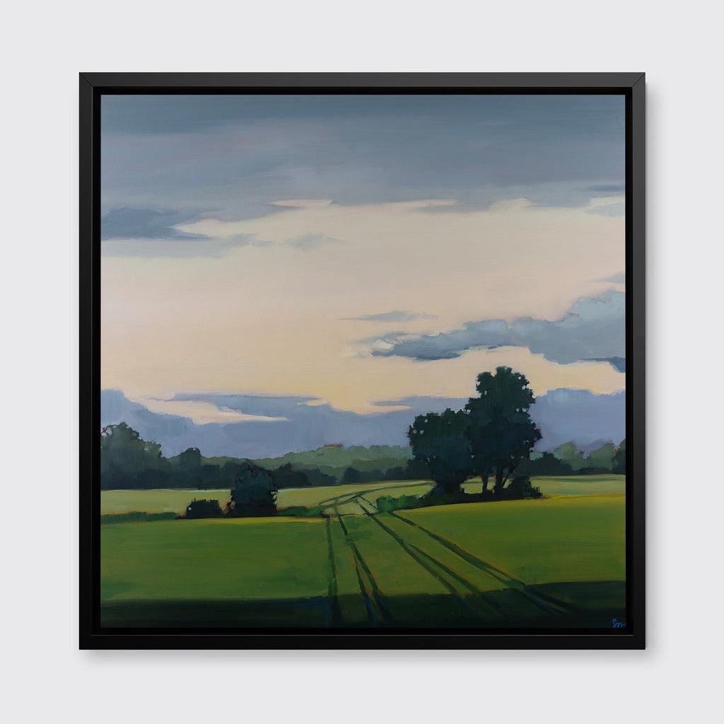 Green Track - Open Edition Canvas Print - Liza Pruitt