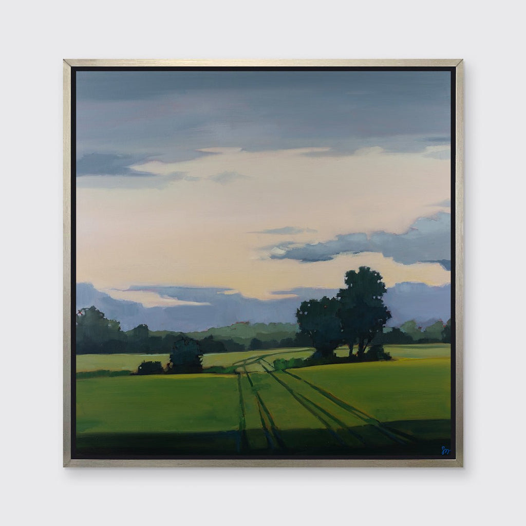 Green Track - Open Edition Canvas Print - Liza Pruitt