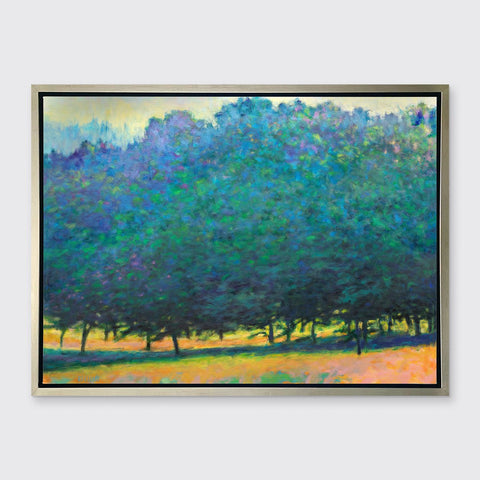 Greens Moving Across - Limited Edition Canvas Print - Liza Pruitt