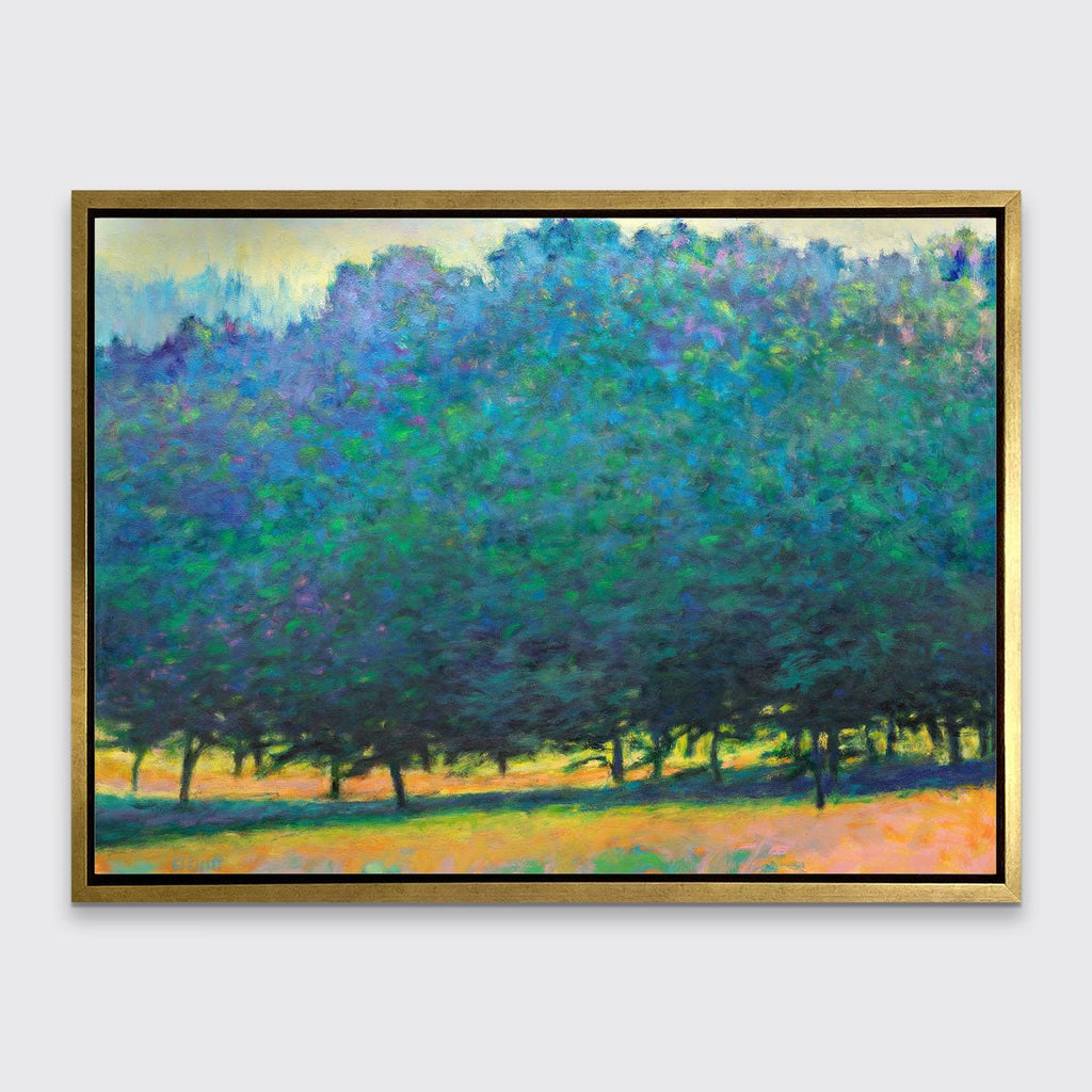 Greens Moving Across - Limited Edition Canvas Print - Liza Pruitt