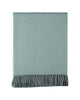 Grey 100% Baby Alpaca Throw Blanket - Misty Mountain - Liza Pruitt