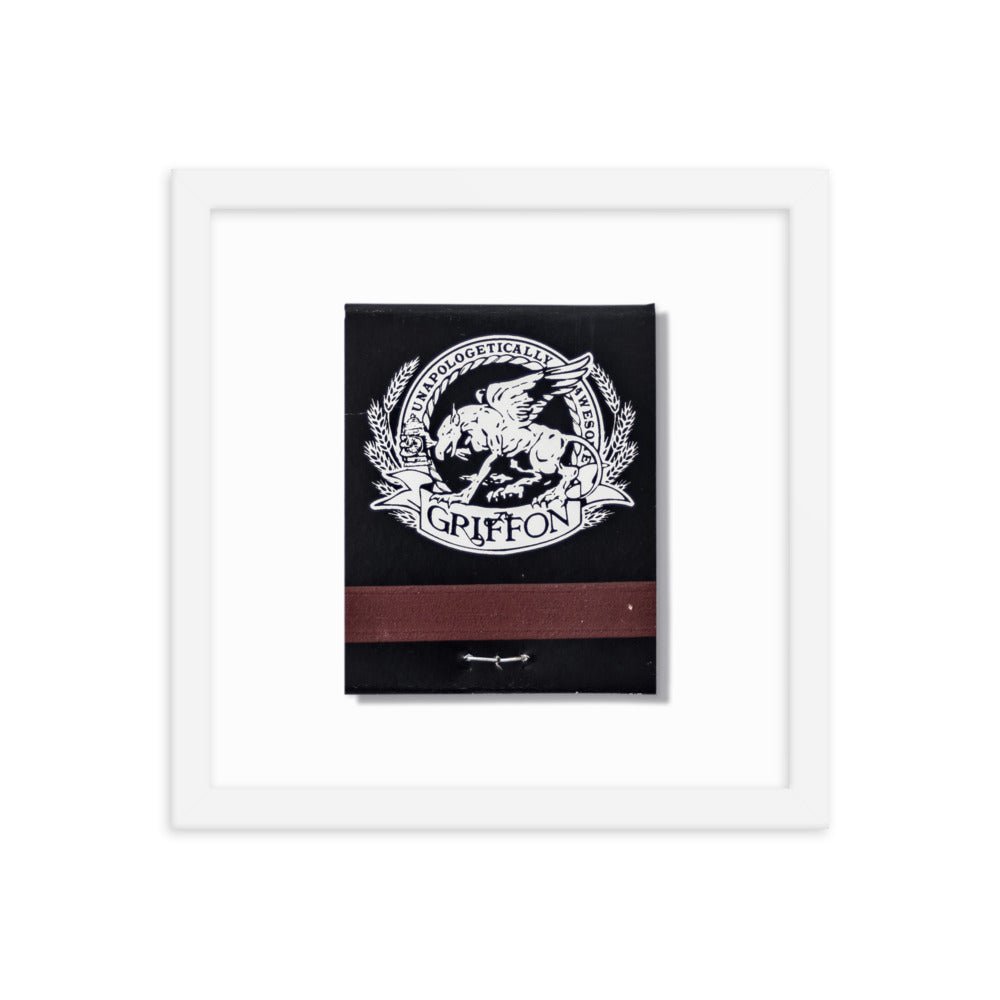 Griffon Framed Print - Liza Pruitt