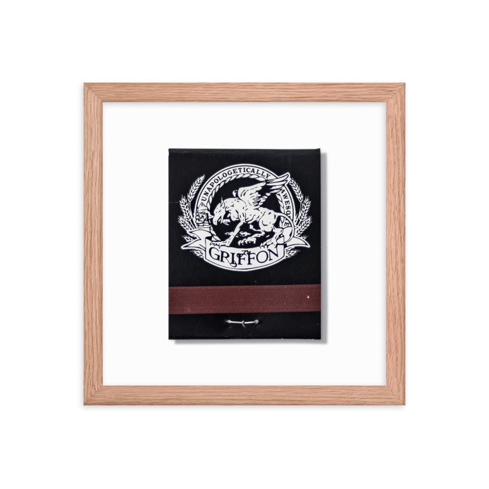 Griffon Framed Print - Liza Pruitt