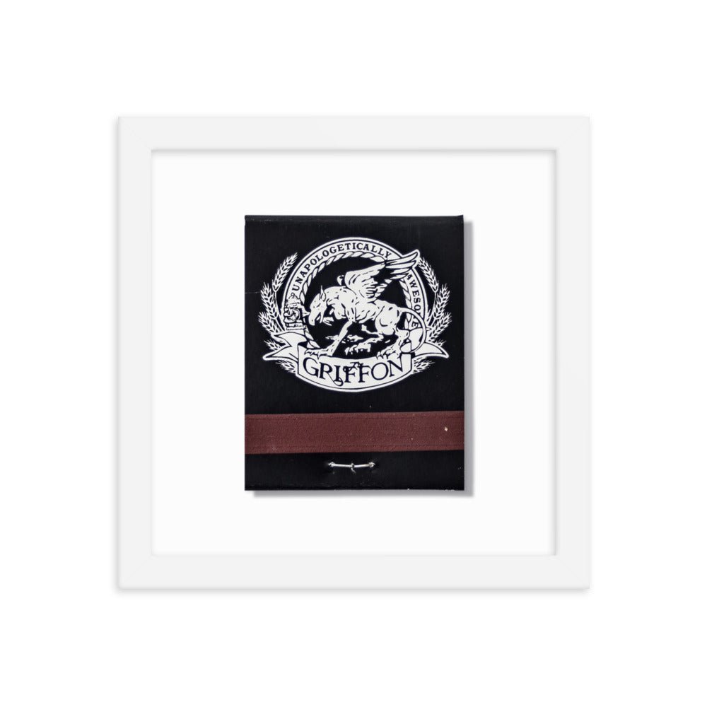 Griffon Framed Print - Liza Pruitt