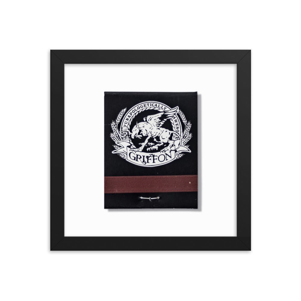 Griffon Framed Print - Liza Pruitt