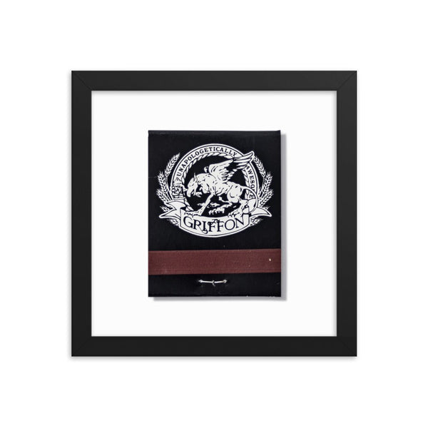 Griffon Framed Print - Liza Pruitt
