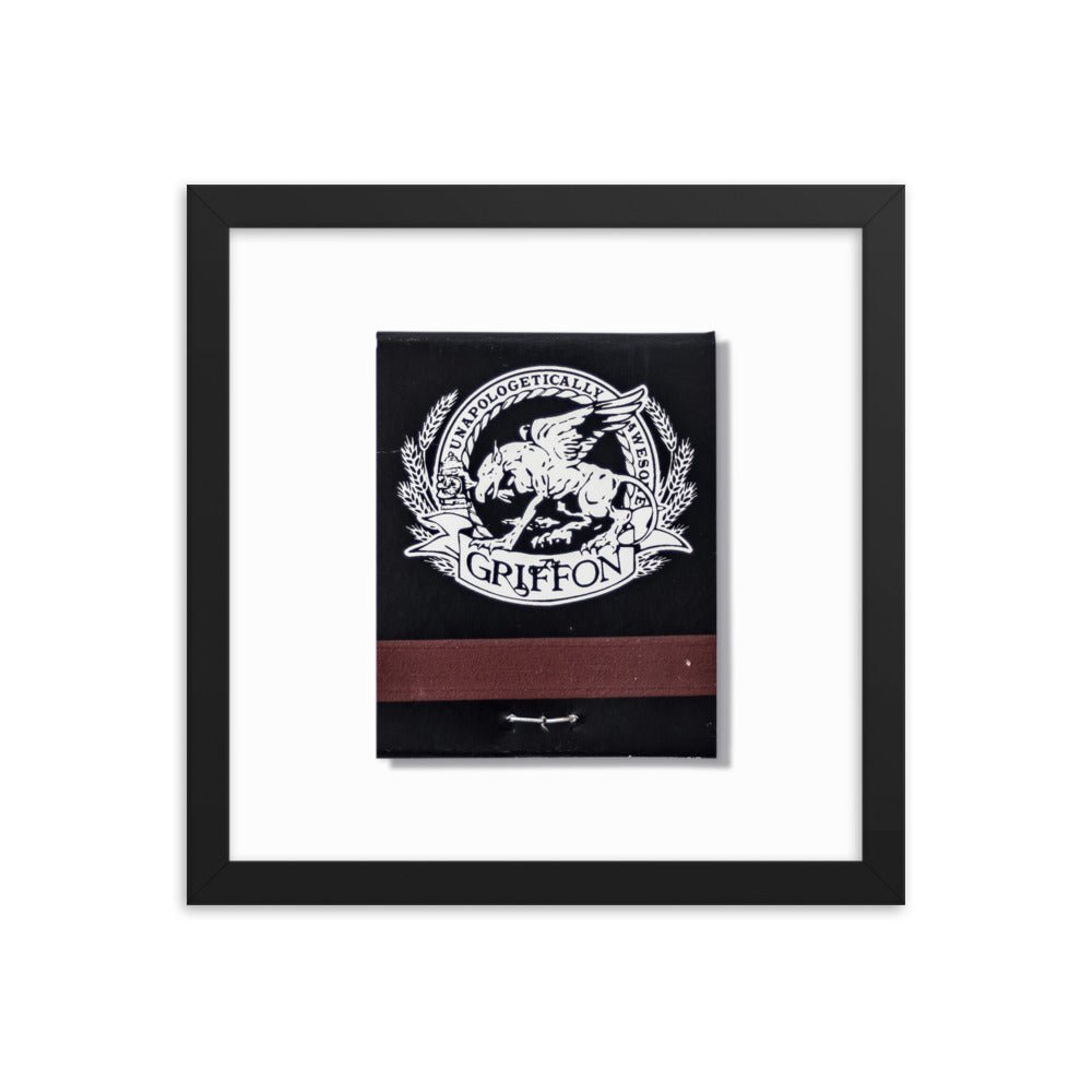 Griffon Framed Print - Liza Pruitt