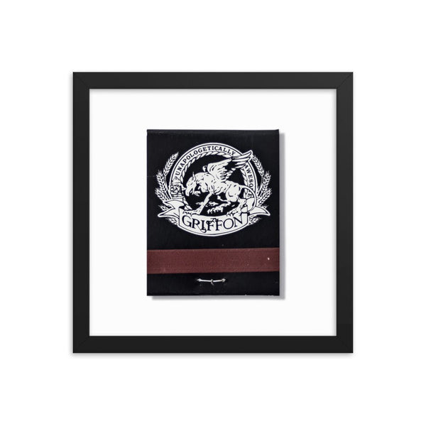 Griffon Framed Print - Liza Pruitt