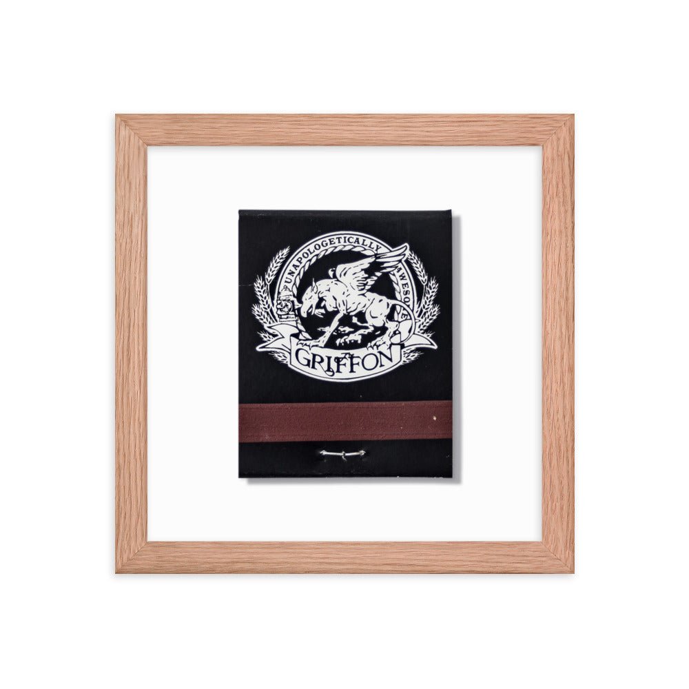 Griffon Framed Print - Liza Pruitt
