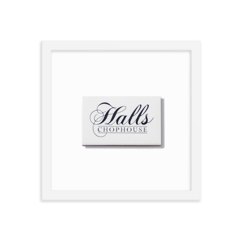 Halls Framed Print - Liza Pruitt