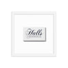 Halls Framed Print - Liza Pruitt
