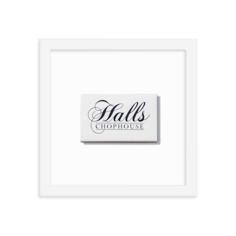 Halls Framed Print - Liza Pruitt