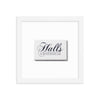 Halls Framed Print - Liza Pruitt