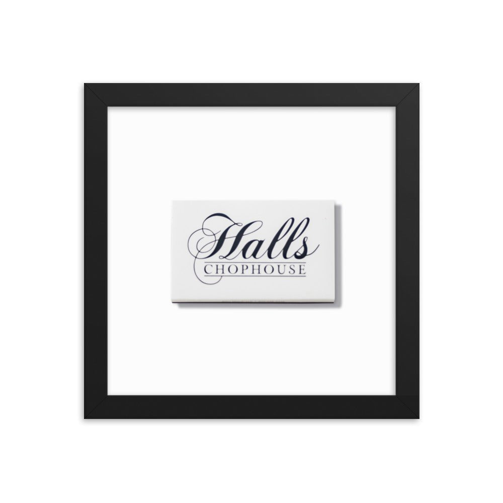 Halls Framed Print - Liza Pruitt