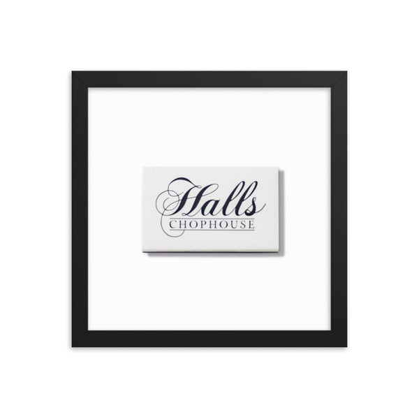 Halls Framed Print - Liza Pruitt