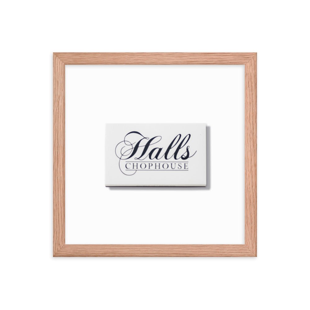 Halls Framed Print - Liza Pruitt