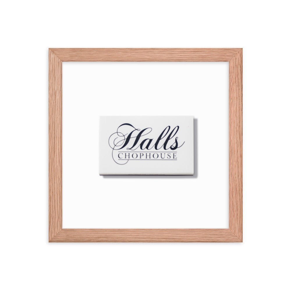 Halls Framed Print - Liza Pruitt