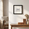 Halls Framed Print - Liza Pruitt