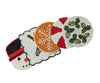 Handmade Beaded Holiday Coaster – Christmas Table Decor by Payton James - Liza Pruitt