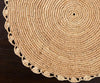 Handmade Raffia Woven Placemat – Round Table Mats for Kitchen Dining Table Top Rug Mats & Dinner Table Mates - Liza Pruitt