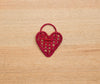 Handwoven Heart Napkin Rings – Set of 4 Palm Napkin Holders - Liza Pruitt