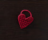 Handwoven Heart Napkin Rings – Set of 4 Palm Napkin Holders - Liza Pruitt