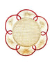 Handwoven Iraca Flora Iraca Charger (Rosso) - Liza Pruitt