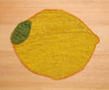 Handwoven Lemon Placemat – Raffia Fruit Shaped Table Mat, Summer Table Decor - Liza Pruitt