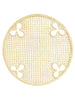 Handwoven Olive Motif Iraca Charger - Liza Pruitt